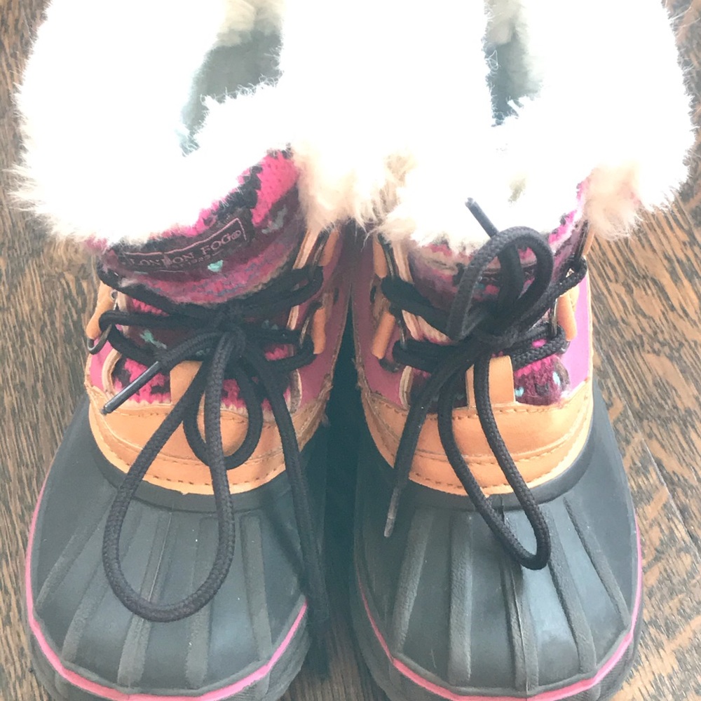 London fog snow boots
